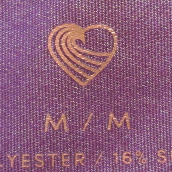 💜💜 TONE IT UP DARK PURPLE HIGH RISE HIGH SHINE LEGGINGS – SIZE M - Picture 13 of 13